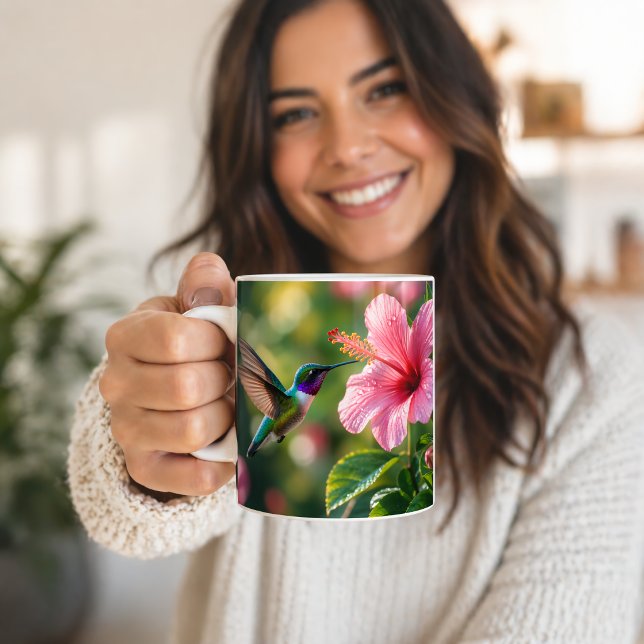 Hummingbird in Bloom Coffee Mug (Creator Uploaded)
