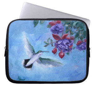 Hummingbird In Flight Laptop Sleeve
