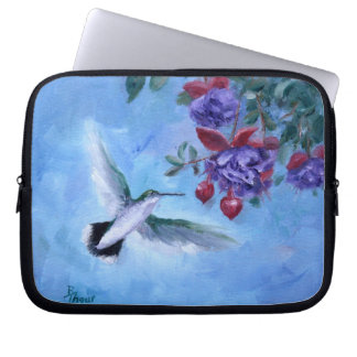 Hummingbird In Flight Laptop Sleeve