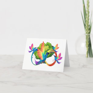 Hummingbird Infinity Card