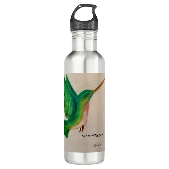 Hummingbird Insulated drink bottle (Front)
