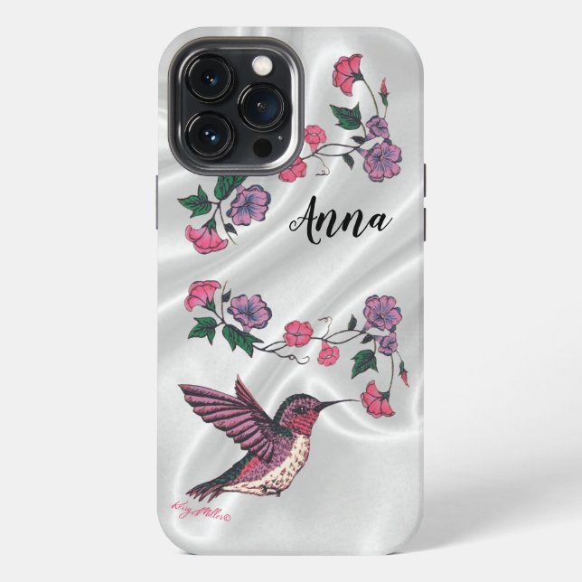 Hummingbird iPhone Case (Back)