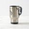 Hummingbird Iris Flower Travel Mug