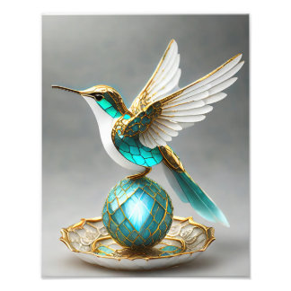 Hummingbird Island Lemurian Continental Guardian Photo Print