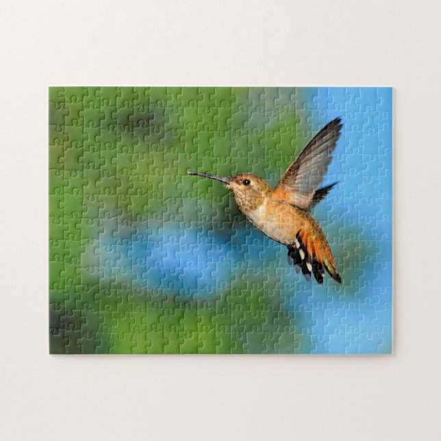 Hummingbird Jigsaw Puzzle (Horizontal)
