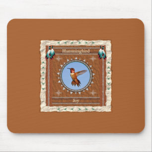 Hummingbird Joy Energy Mouse Mat