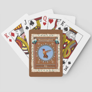 Hummingbird Joy Energy Playing Cards