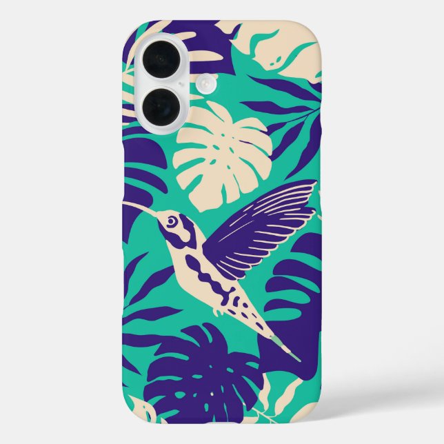 Hummingbird Jungle Case-Mate iPhone Case (Back)