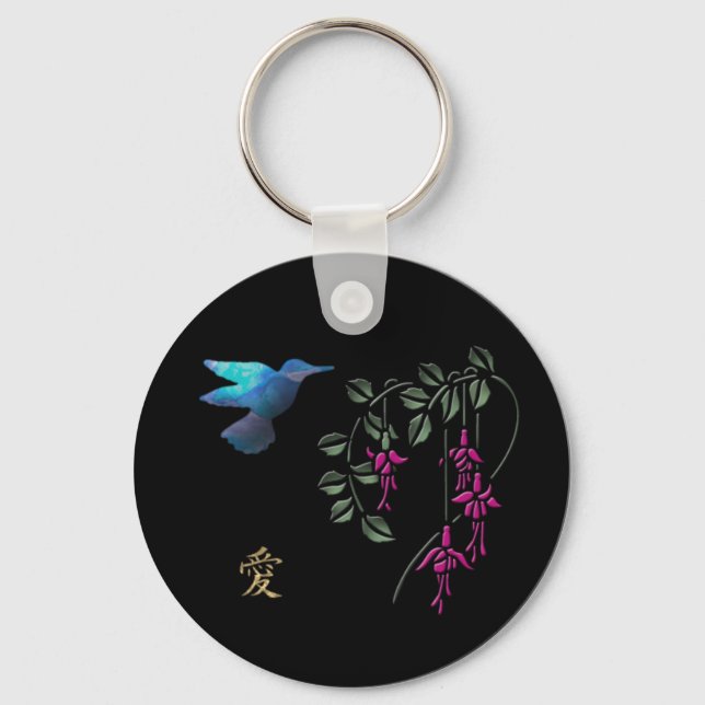 Hummingbird Key Ring (Front)