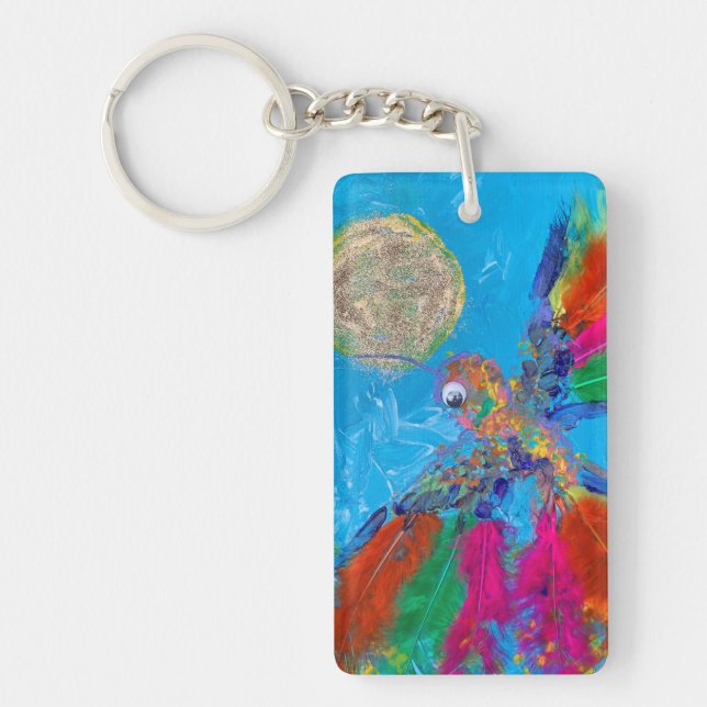 Hummingbird Key Ring (Front)