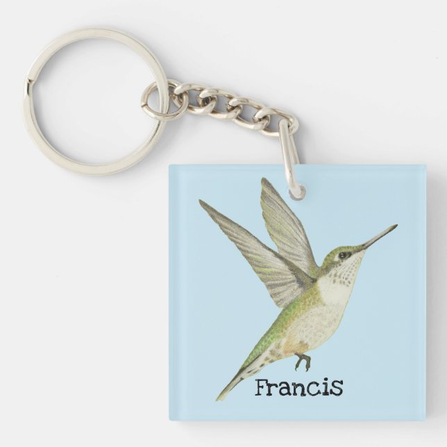 Hummingbird Keychain (Front)