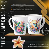 Hummingbird Latte Mug
