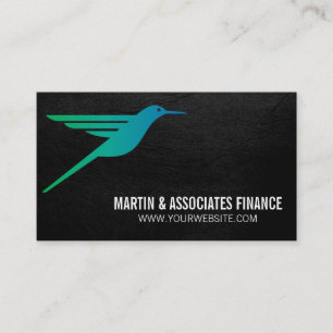 Hummingbird Logo Business Card