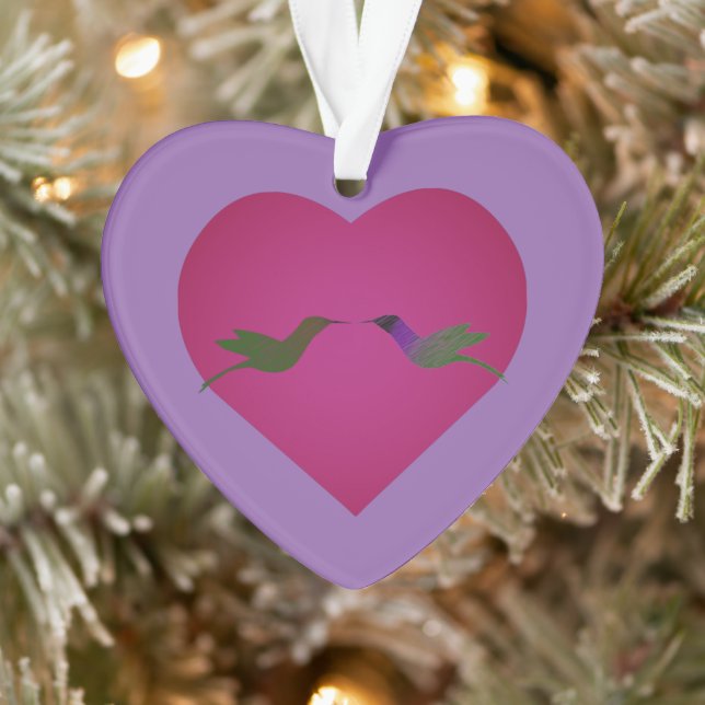 Hummingbird Love Ornament (Tree)