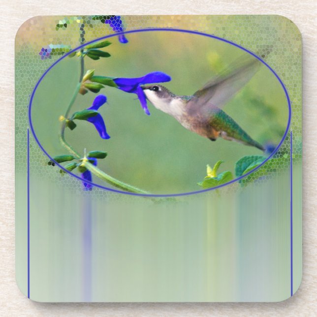 Hummingbird Lunch Coaster (Front)