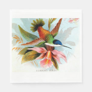 Hummingbird Luncheon Napkins
