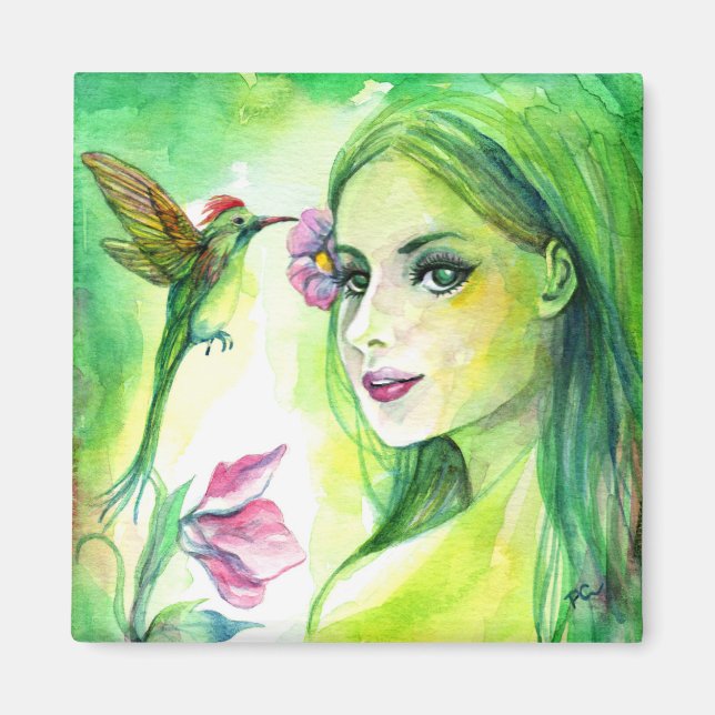 Hummingbird Magnet (Front)