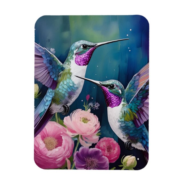 Hummingbird Magnet (Vertical)