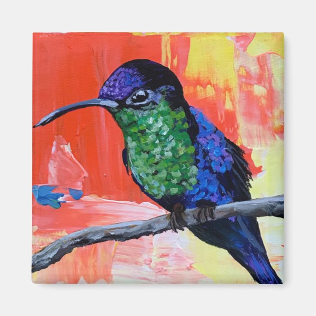 Hummingbird magnet (Front)