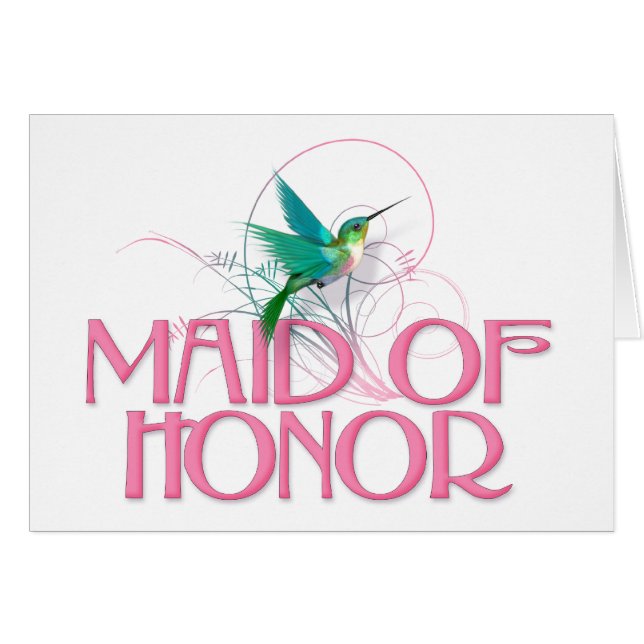 Hummingbird Maid of Honour (Front Horizontal)
