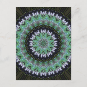 Hummingbird Mandala Postcard