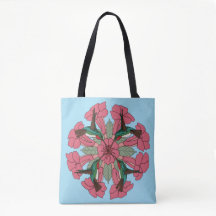 Hummingbird Mandala- tote