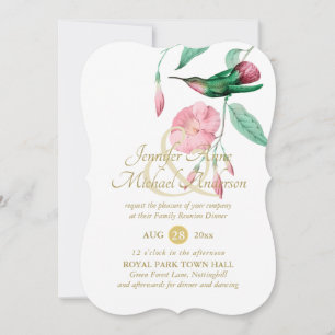 Hummingbird Mint Green Pink FAMILY REUNION Class
