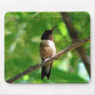 Hummingbird Morning Mouse Mat