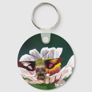 Hummingbird Moth Key Ring