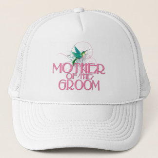 Hummingbird Mother of the Groom Trucker Hat