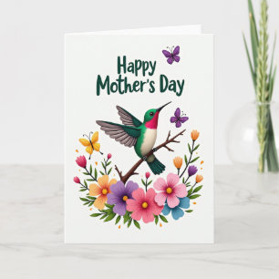 Hummingbird Mothers Day Card