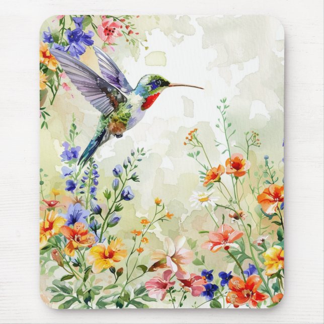 Hummingbird Mouse Mat (Front)