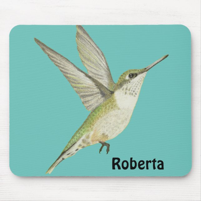 Hummingbird Mouse Mat (Front)