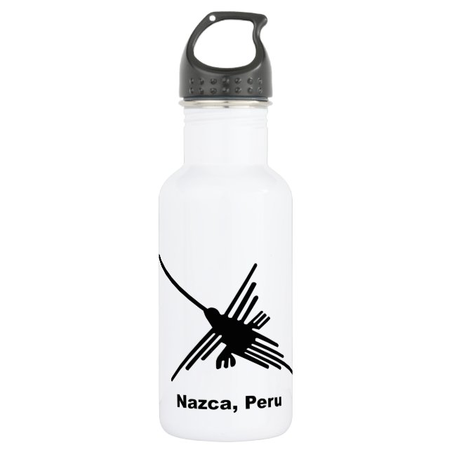 Hummingbird Nazca, Peru 532 Ml Water Bottle (Front)