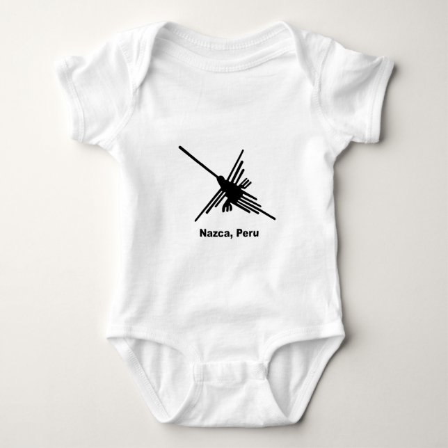 Hummingbird Nazca, Peru Baby Bodysuit (Front)