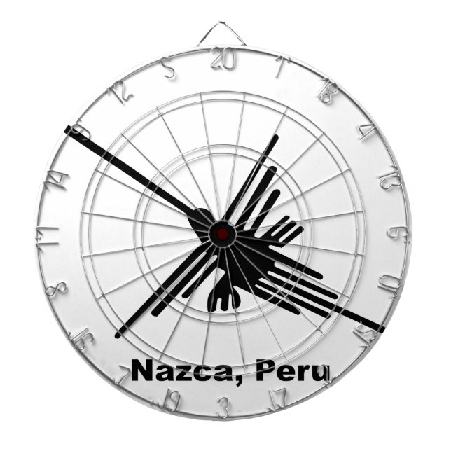 Hummingbird Nazca, Peru Dartboard (Front)