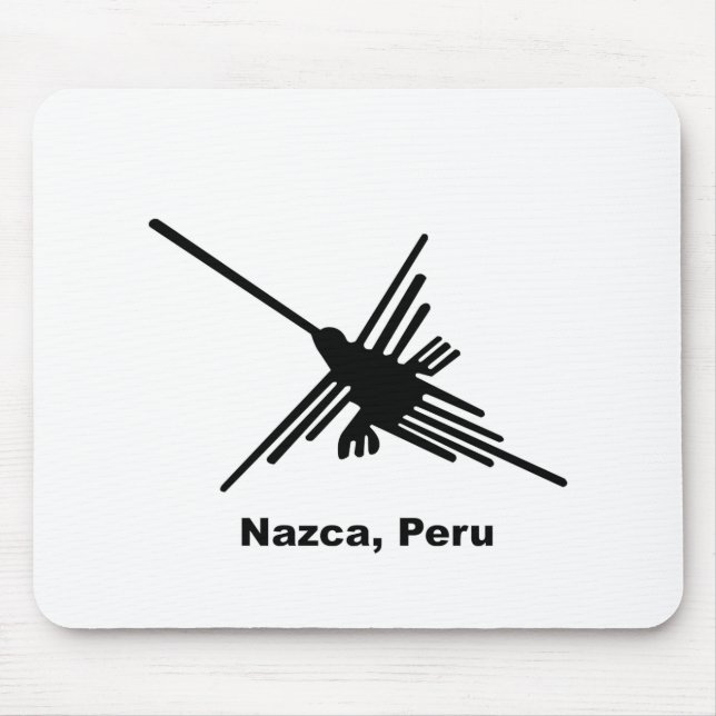 Hummingbird Nazca, Peru Mouse Mat (Front)