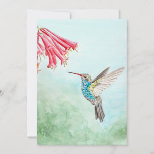 Hummingbird Note Card