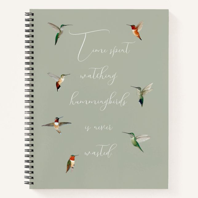 Hummingbird Notebook (Front)