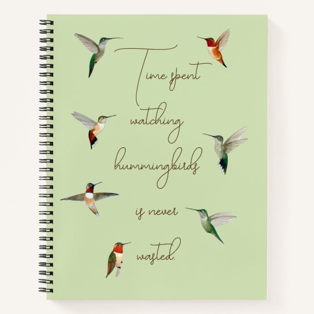 Hummingbird Notebook (Front)