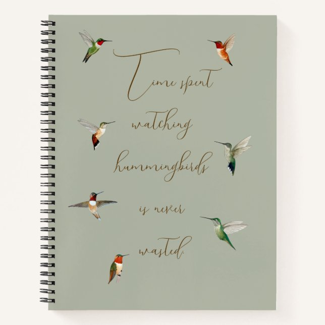 Hummingbird Notebook (Front)