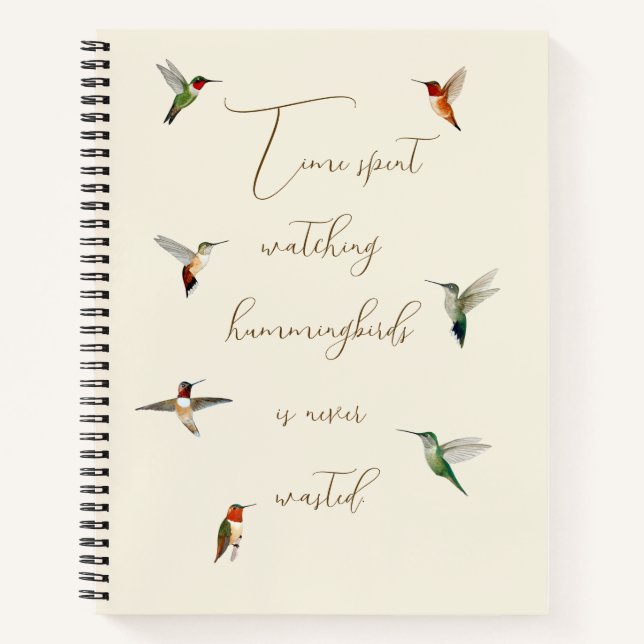 Hummingbird Notebook (Front)