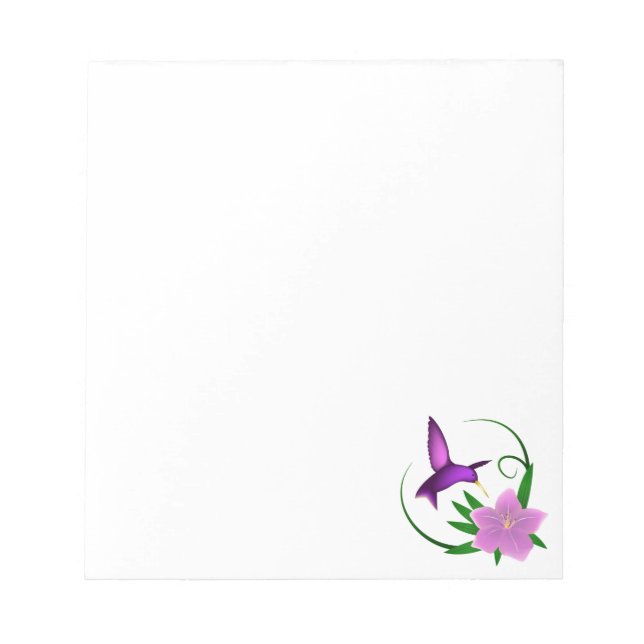 'Hummingbird' notepad (Front)