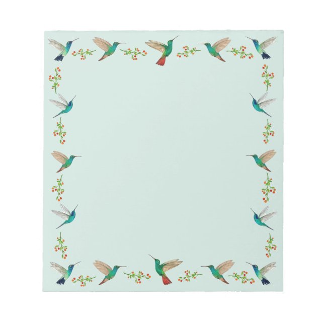 Hummingbird Notepad (Front)