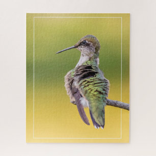 Hummingbird On Alert   Jigsaw Puzzle