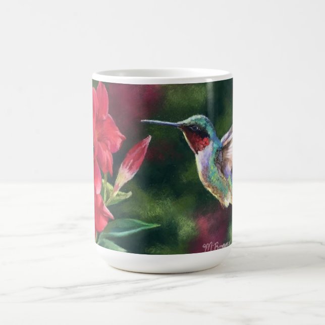 Hummingbird Painting Mug by Mandy Roeing (Center)