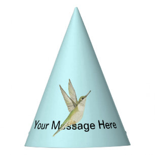 Hummingbird Party Hat