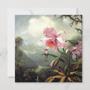 Hummingbird Perched, fine art, Card