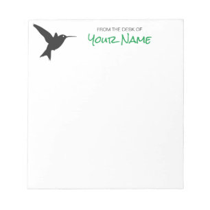Hummingbird - Personalised Notepad
