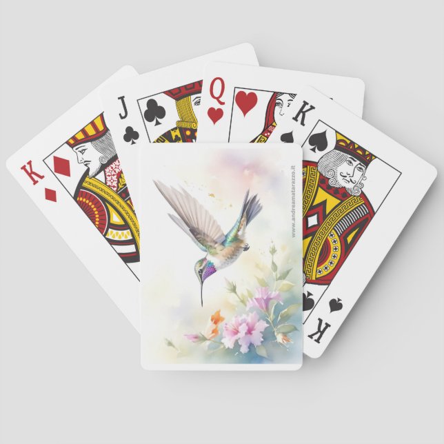 Hummingbird Playing Cards (Back)